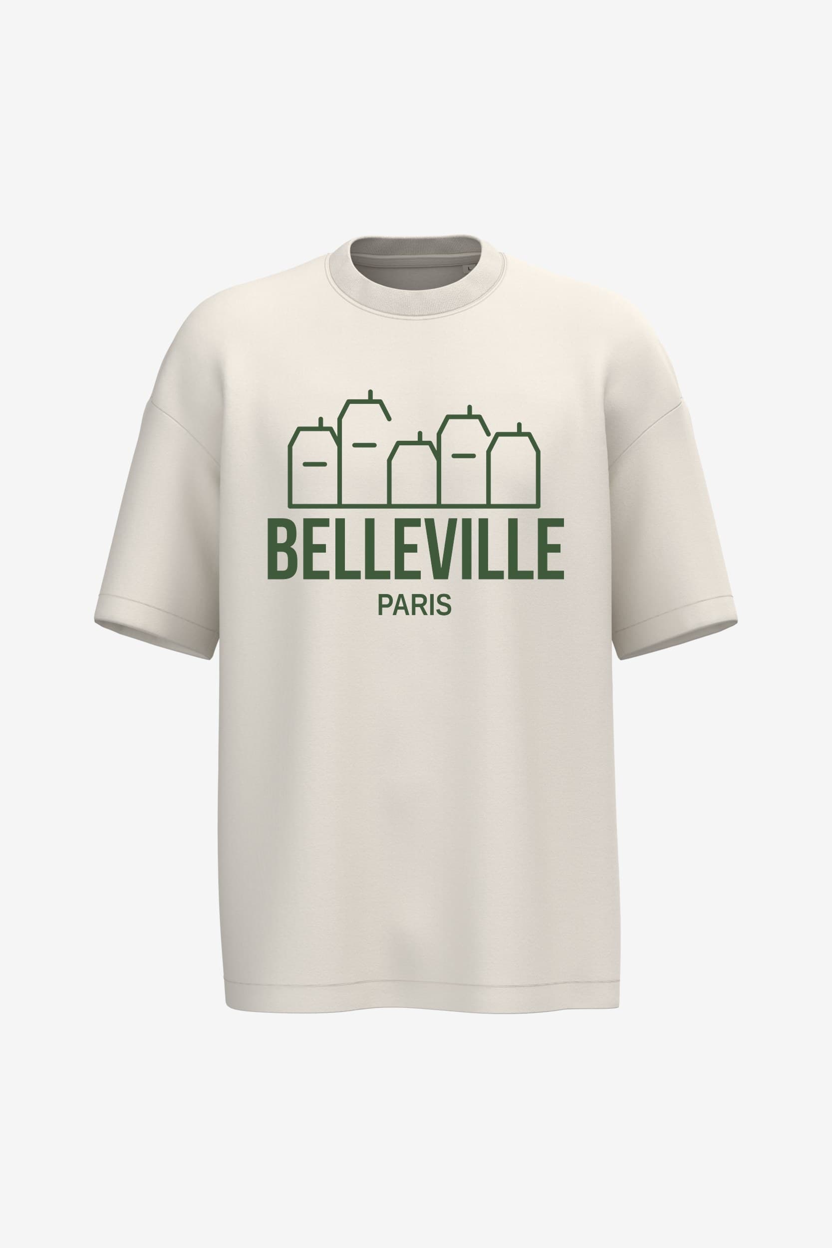 Belleville vue d'en haut