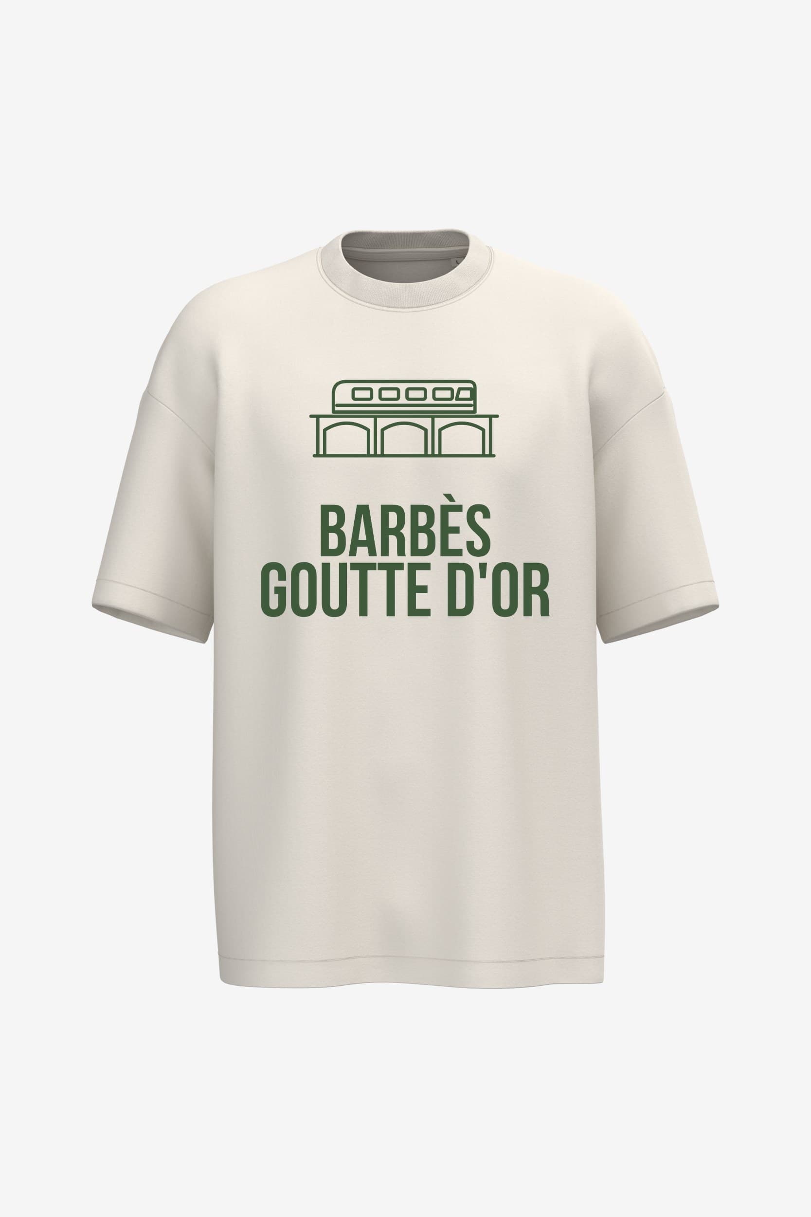 Barbès sous le métro aérien